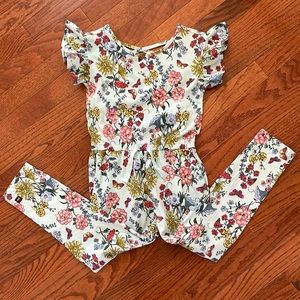 Tea Collection Girls Pant Romper